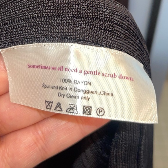 MM Lafleur Long line kimono Black ballet Cardigan xl old money quiet luxury - Picture 8 of 12